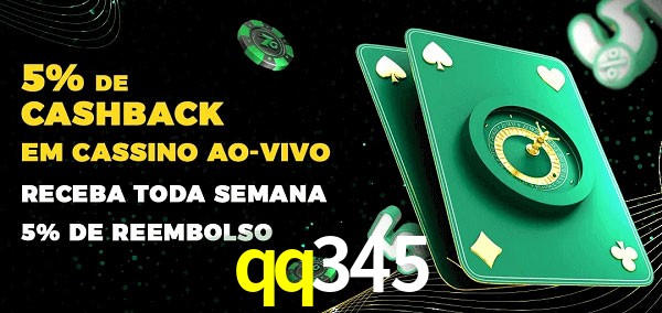 Promoções do cassino ao Vivo qq345
